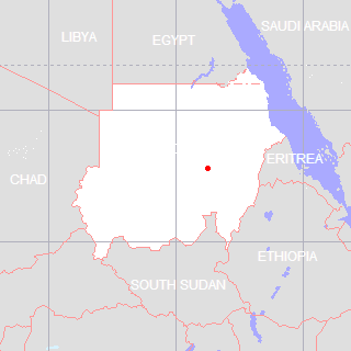 スーダン地図