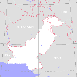 パキスタン地図