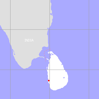 スリランカ地図