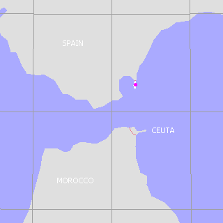 ジブラルタル地図