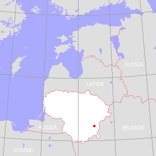 リトアニア地図