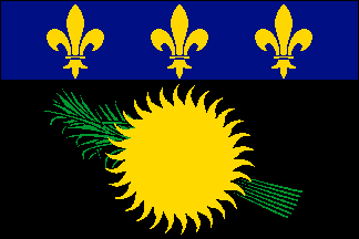 グアドループ地域旗（非公式）