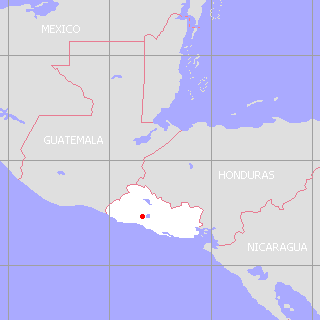 エルサルバドル地図