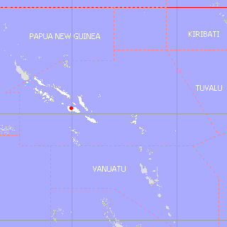 ソロモン諸島地図