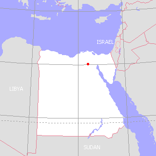 エジプト地図